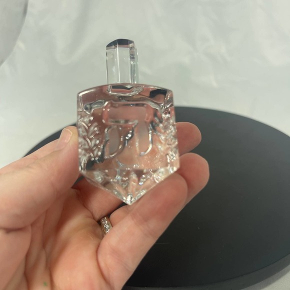 VTG Alef Judaica crystal Hanukkah Dreidel - Picture 11 of 12